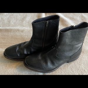 Clarks leather boots